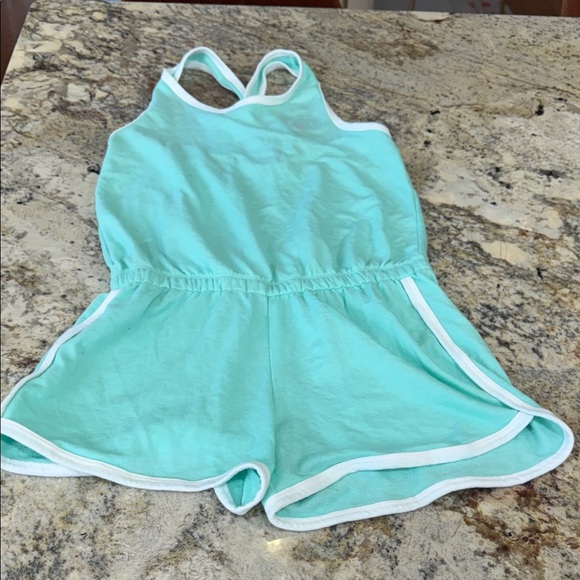 Zelos Aqua Girls Romper Size Medium - Picture 1 of 2